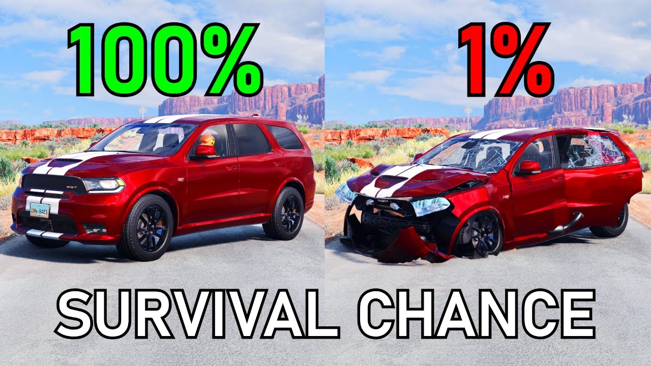 Realistic Survival Chance Crashes #70 | BeamNG.drive