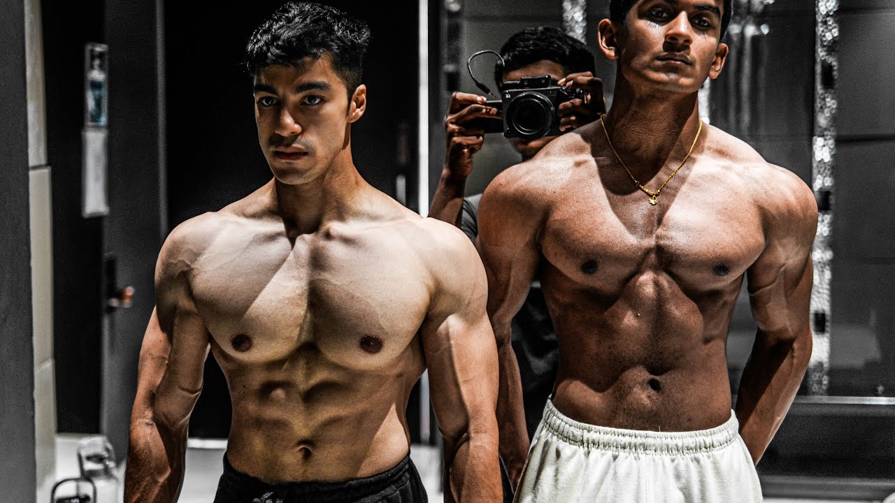 Training Chest With My Brother
