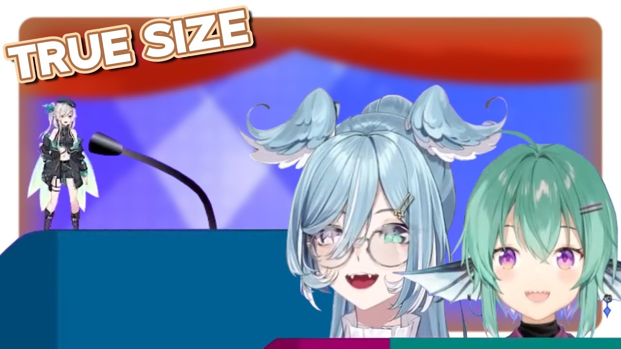 Pomu shrinks to her true height【NIJISANJI EN | Pomu Rainpuff】