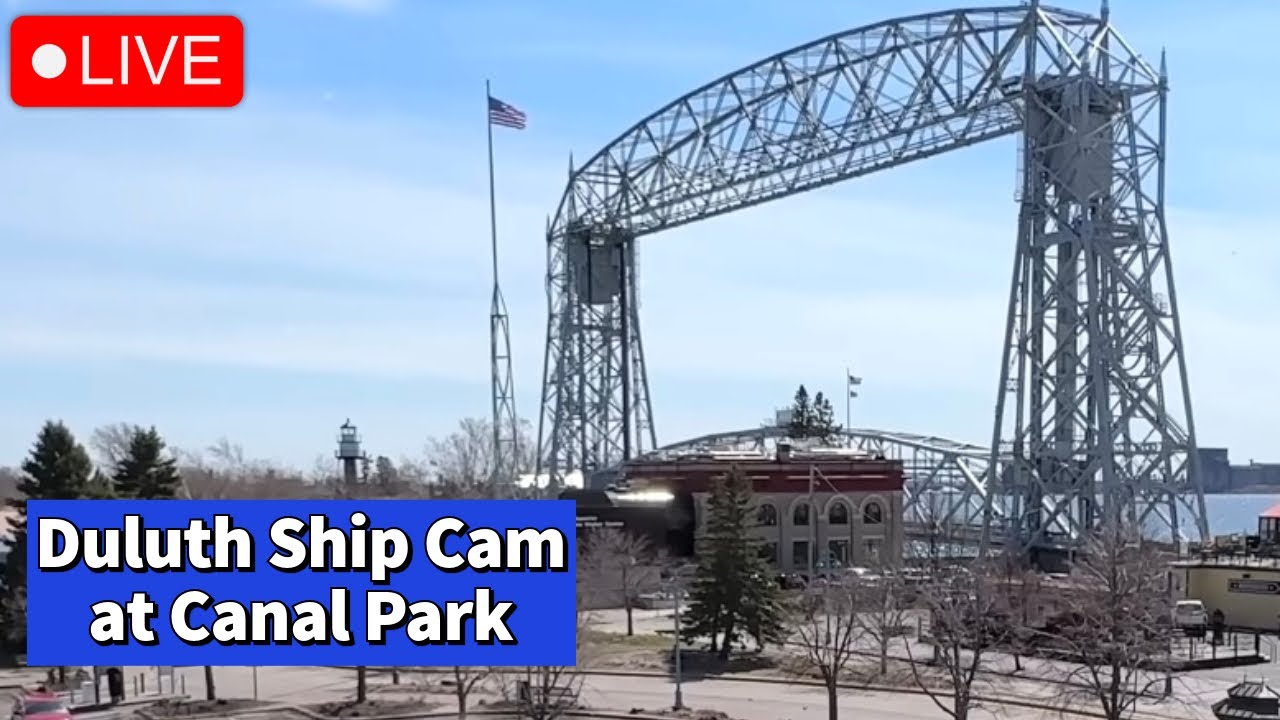 Duluth Ship Cam at Canal Park