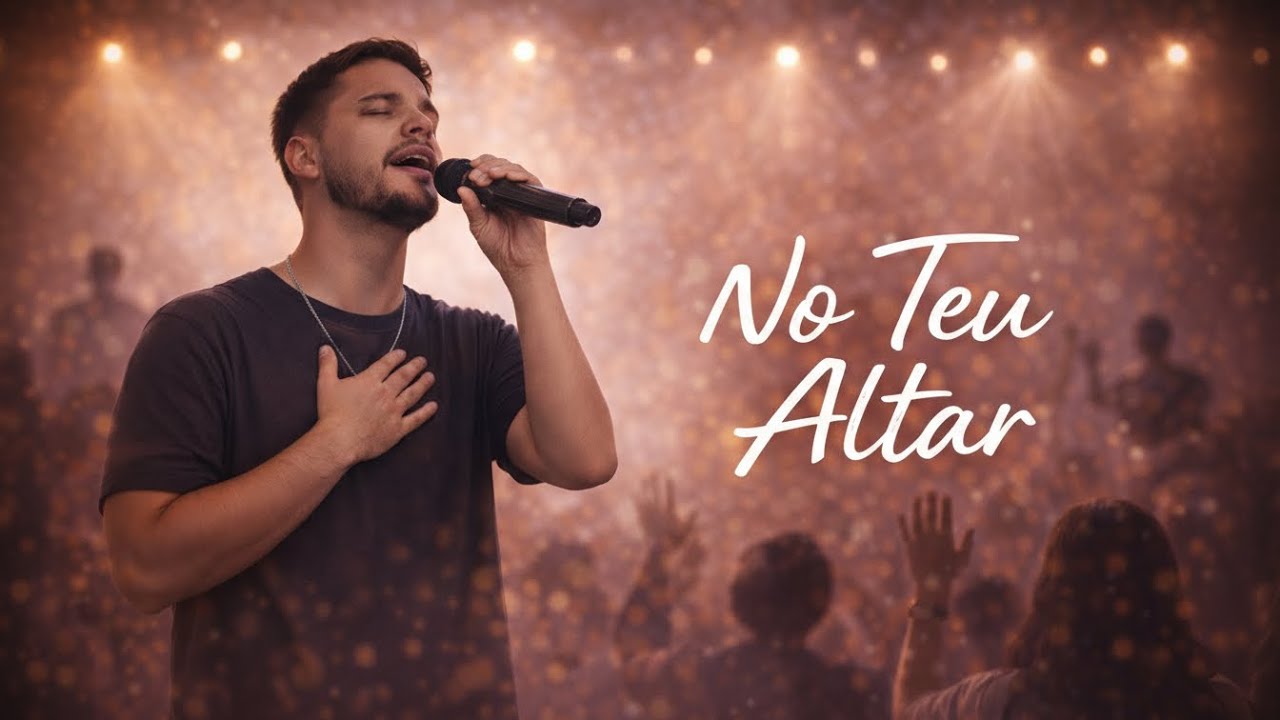 🎵 NO TEU ALTAR | VOZ DA FÉ | LOUVOR GOSPEL DE ENTREGA E QUEBRANTAMENTO (AO VIVO) 🙏🔥✨
