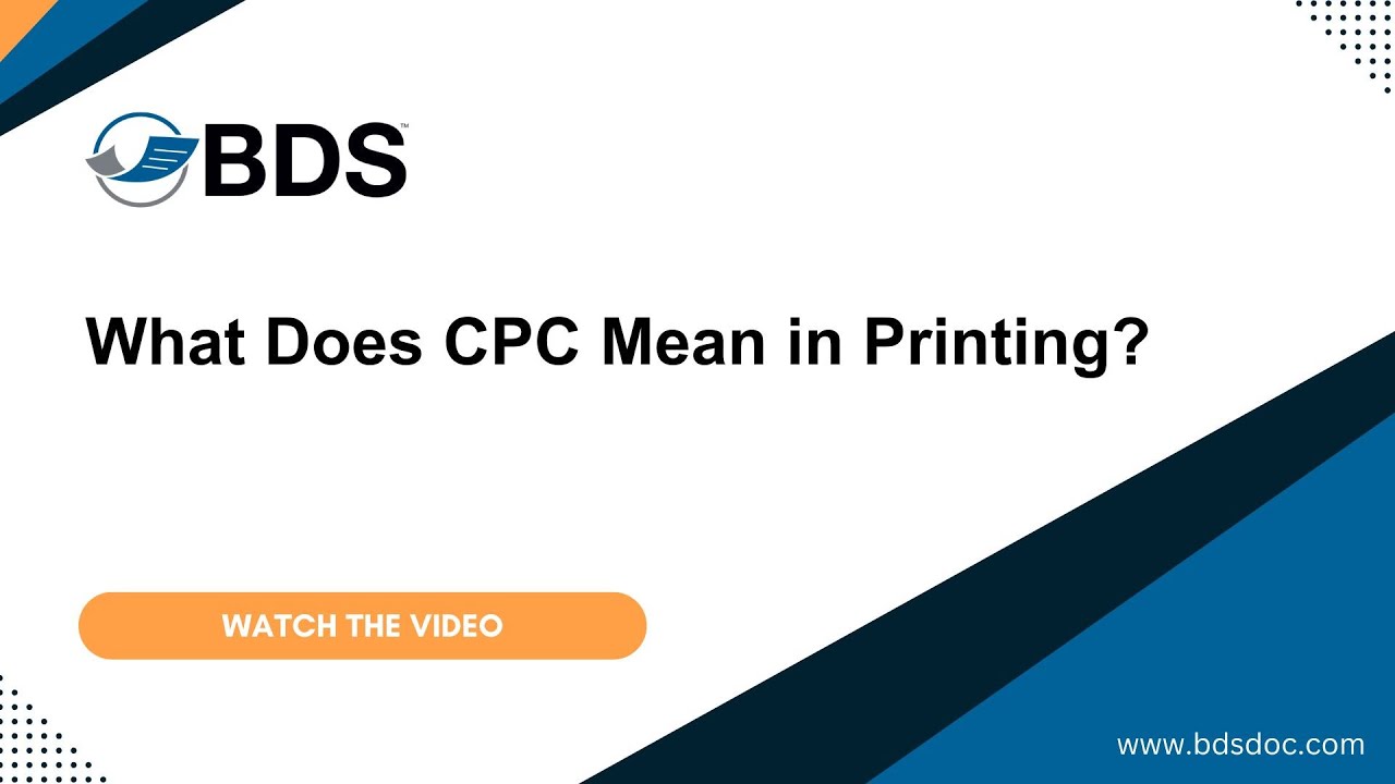 Что означает CPC в полиграфии?