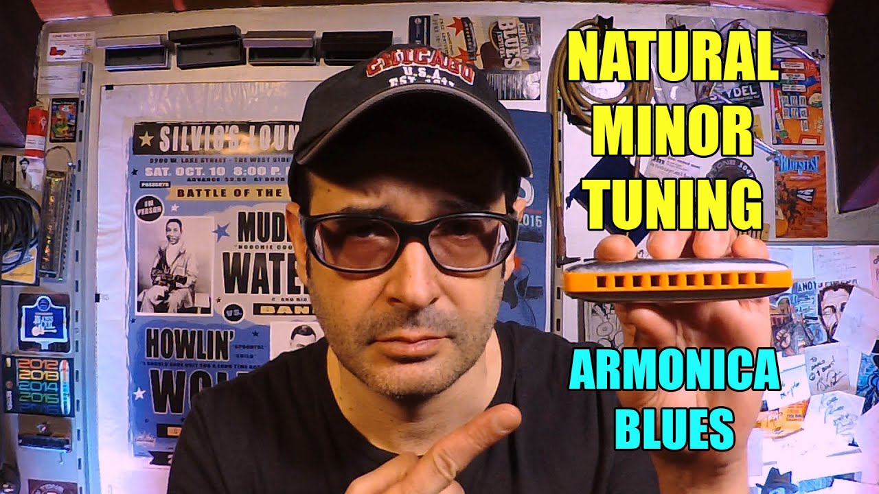 Armonica con accordatura Minore Naturale (Natural Minor Tuning) | Easyharp | Armonica blues