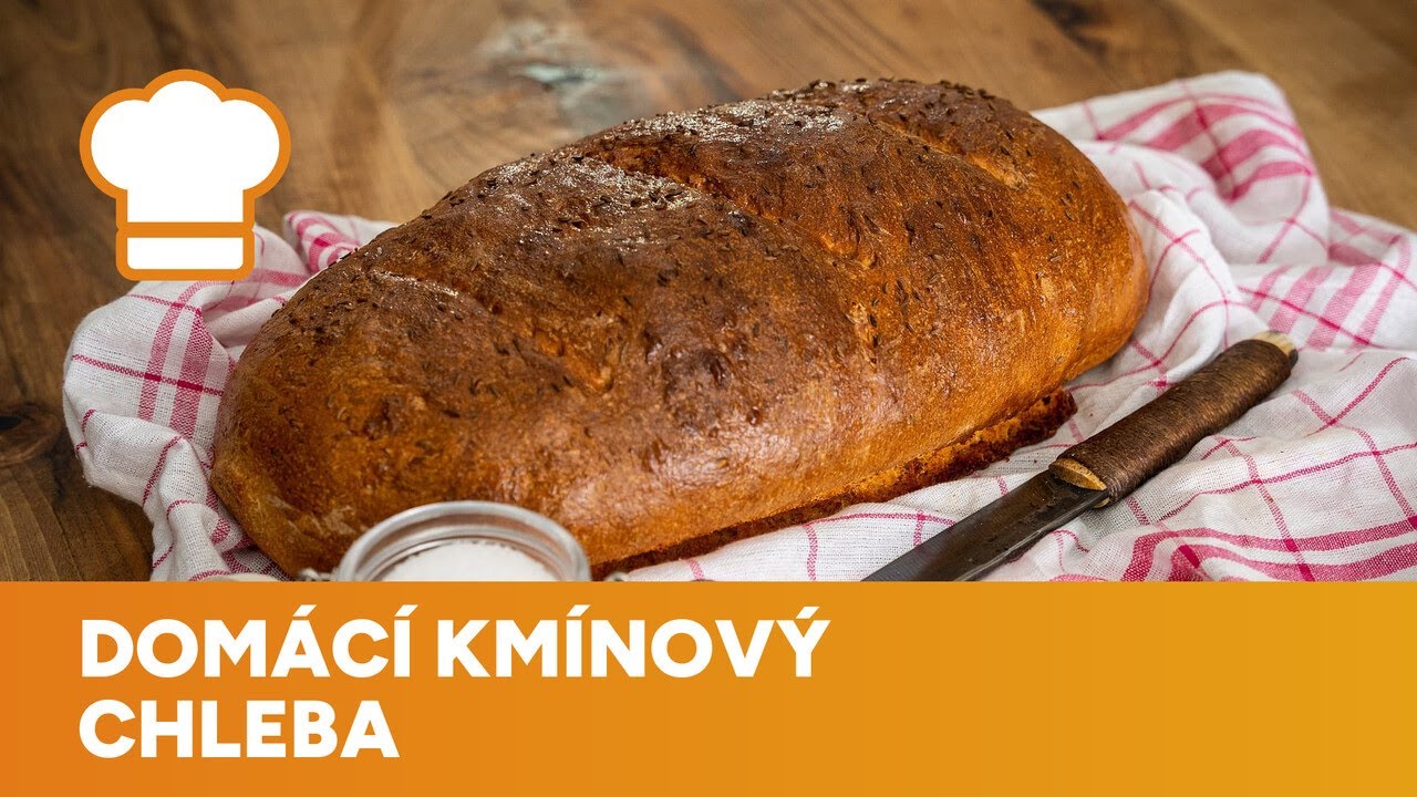 Domácí kmínový chleba je úžasně voňavý a křupavý