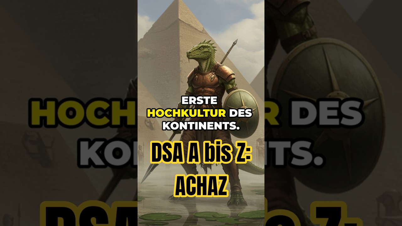 Die Achaz (Echsenvolk) in DSA  (Das Schwarze Auge) #dasschwarzeauge #dsa #echsen #achaz