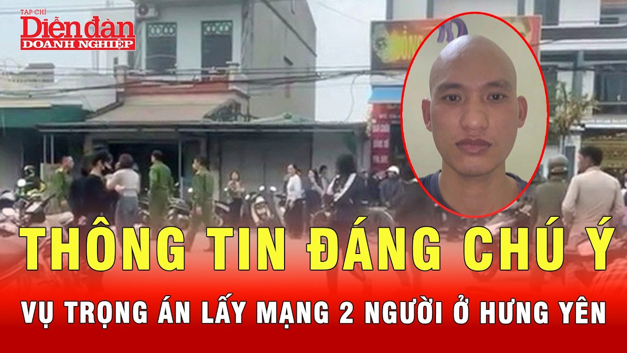 Diễn biến không ngờ vụ chồng lấy mạng vợ và 1 người đàn ông khác ở Hưng Yên | Tin tức 24h