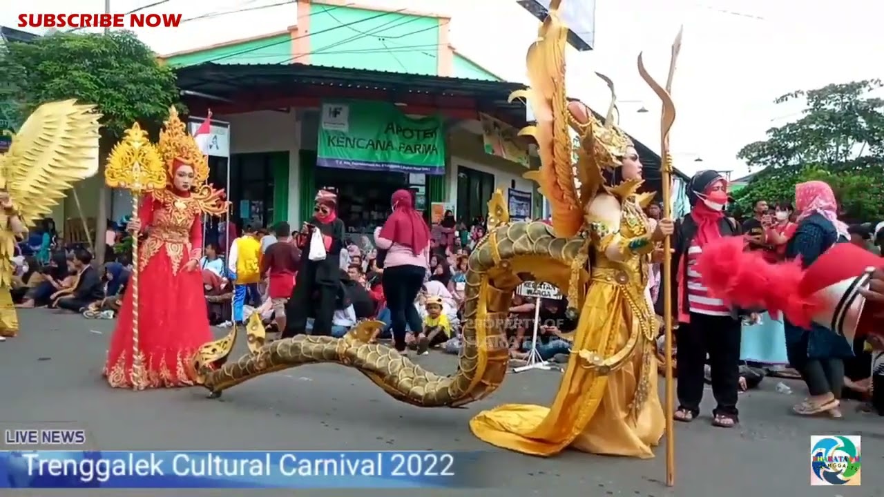 MI AL HUDA REJOWINANGUN DI TRENGGALEK CULTURAL CARNIVAL 2022