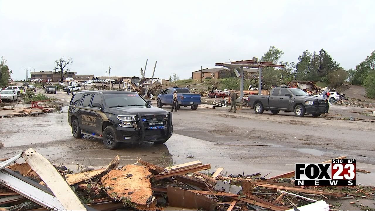 Video: Help pouring into Sulphur as city recovers after tornado