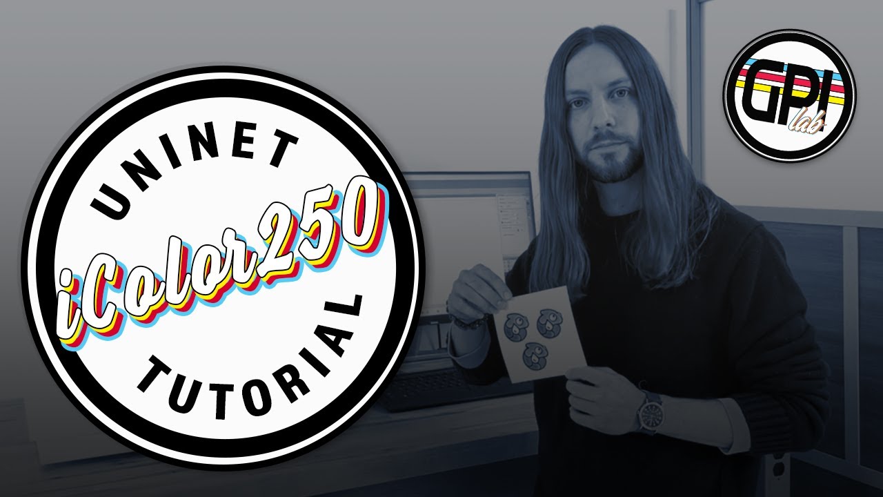 How To Use Uninet iColor 250 Inkjet Label Printer & Die Cutter - (TUTORIAL)