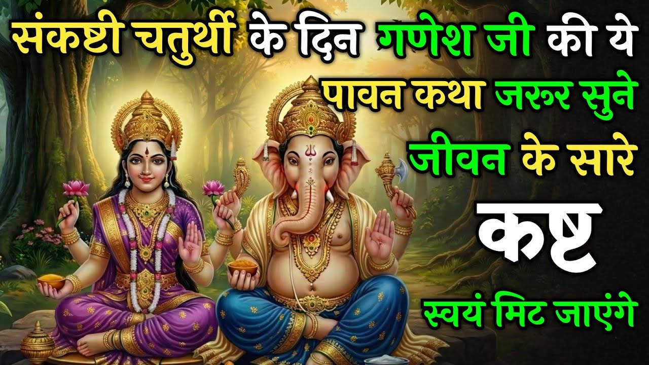 संकष्टी चतुर्थी को गणेश जी की ये कथा सुनली तो – जीवन के सारे कष्ट स्वयं मिट जाएगे ! | Vrat Katha