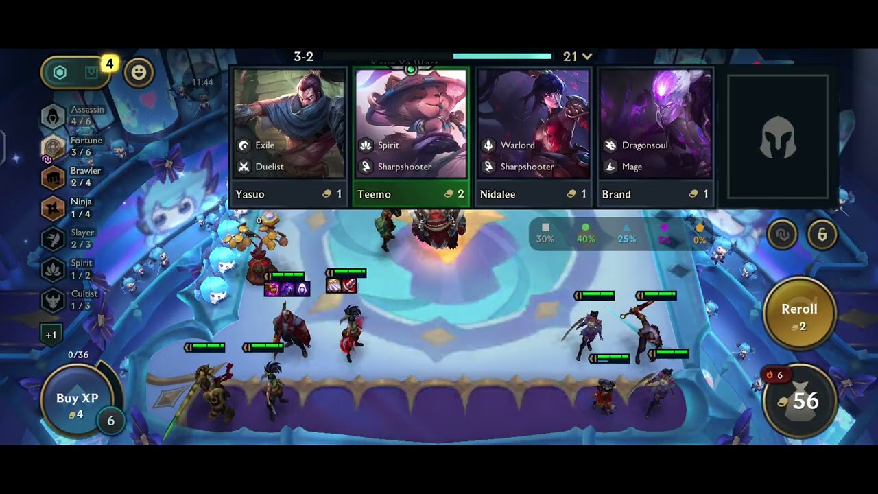TFT Set 4.5 Revival - Olaf 3 (9 Dragonsoul) (Branching Out + Spreading Roots)
