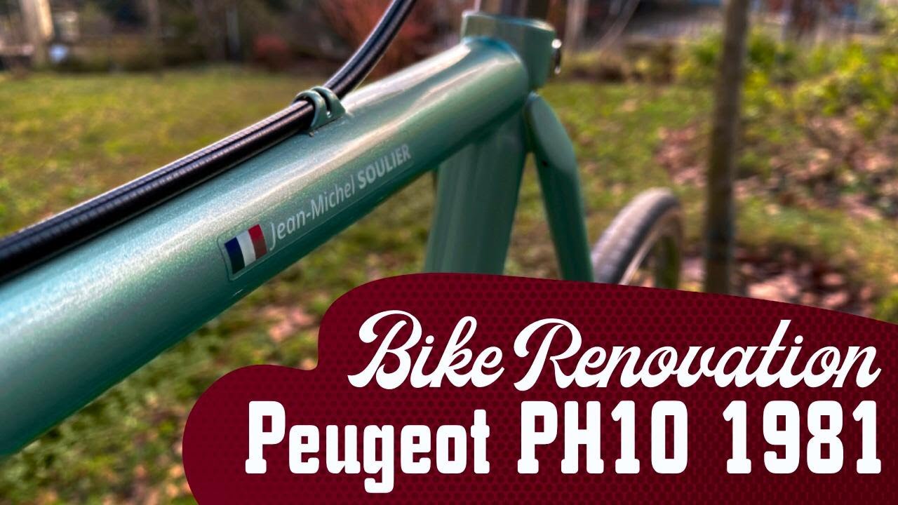 Rebuilding my vintage Peugeot bike like new !