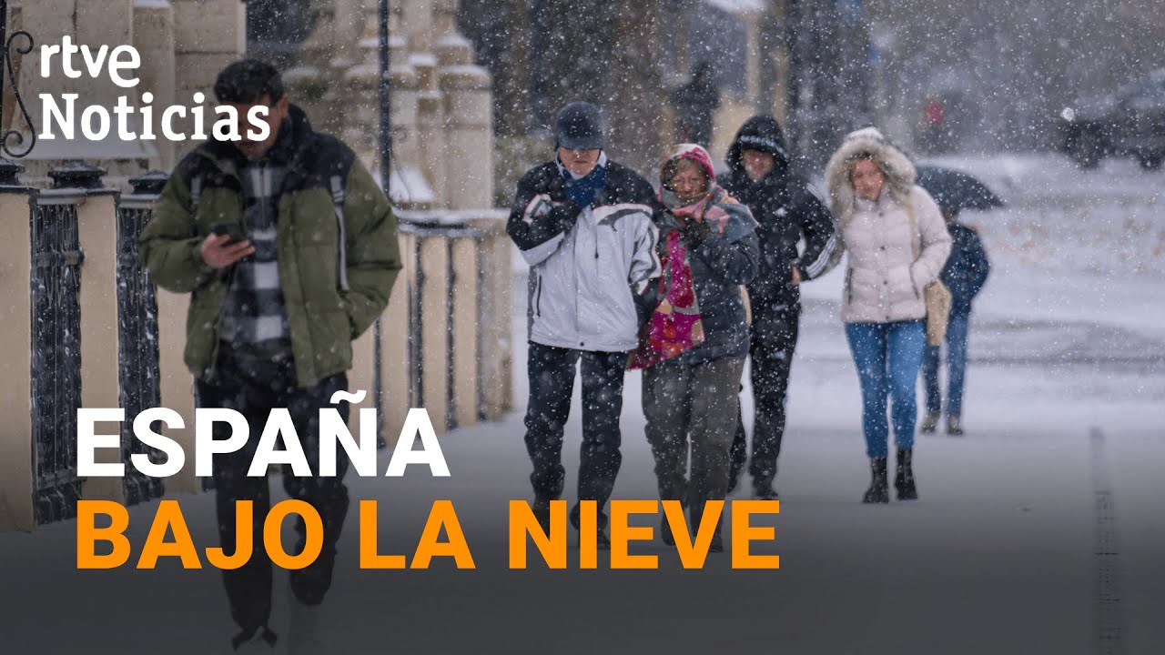 La BORRASCA FRANCIS deja COPIOSAS NEVADAS y FUERTES LLUVIAS por TODA la PENÍNSULA | RTVE Noticias
