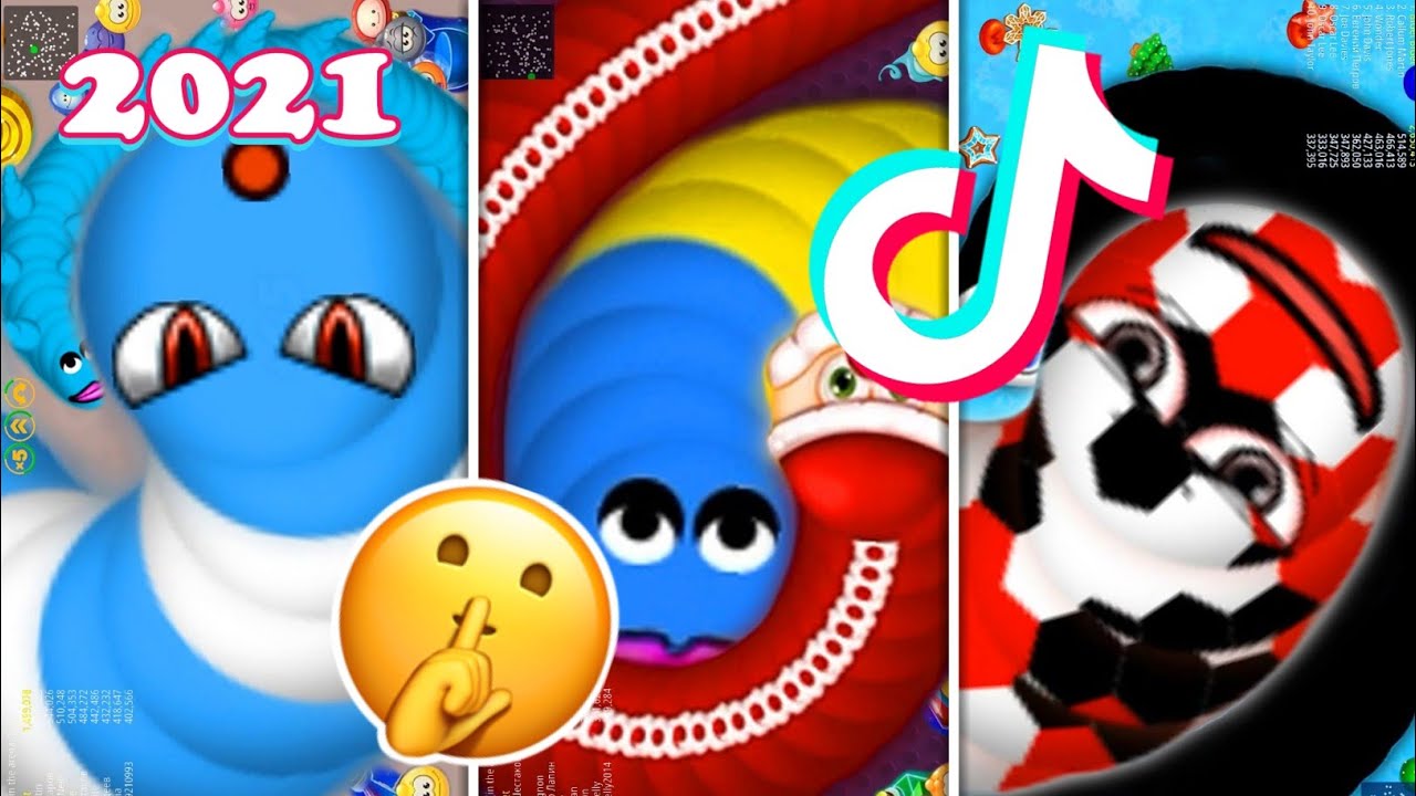 TikTok Cacing WormsZone.io Viral Video Terbaru (Best TikTok Worms Zone io Gameplay Compilation) #37