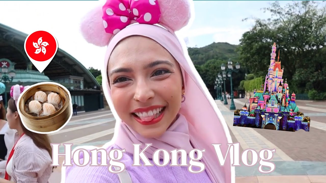 Путешествие в Гонконг!! 🇭🇰 Гонконгский Диснейленд, халяльные димсамы и тематические парки