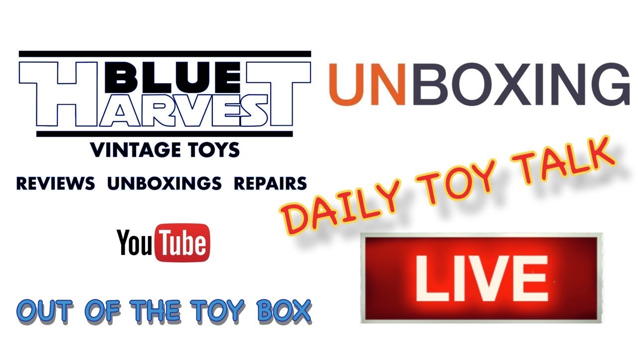 THURSDAY TOY TALK LIVE PLUS A LOOK AT A NEW VINTAGE STAR WARS BOOK