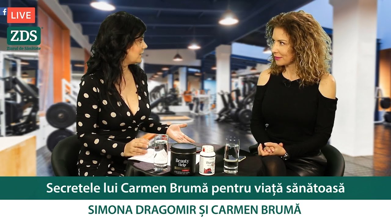 Secretele lui Carmen Brumă pentru viață sănătoasă