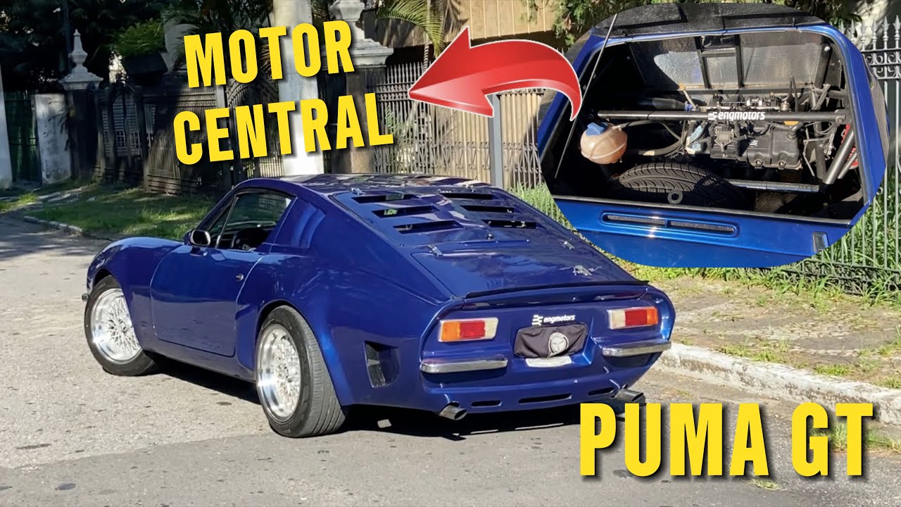 PUMA GT COM MOTOR CENTRAL | Garagem Drops