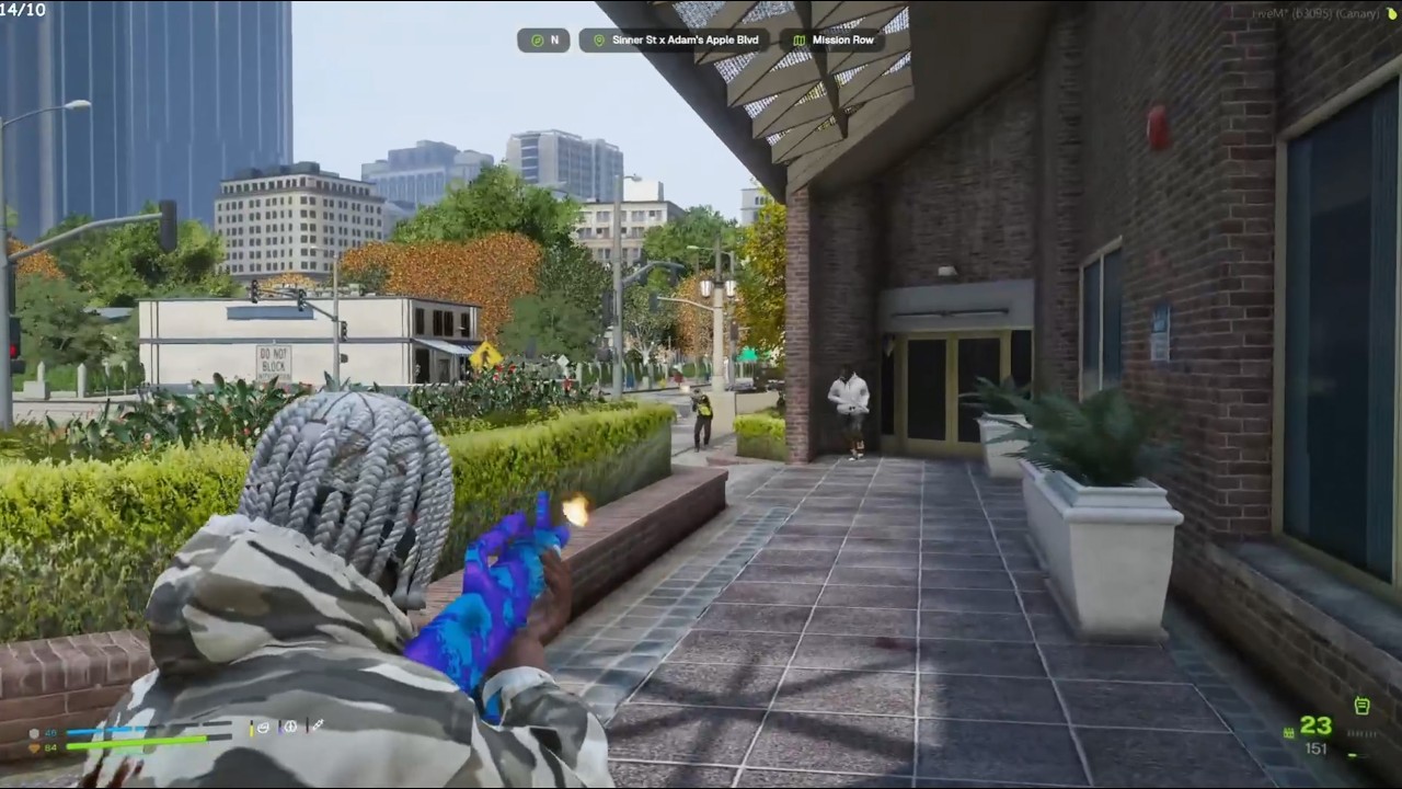 Chang Gang's 5 Attempts To Fight 20+ Cops Near Alta Apartments - MRPD. | Prodigy 2.6 RP