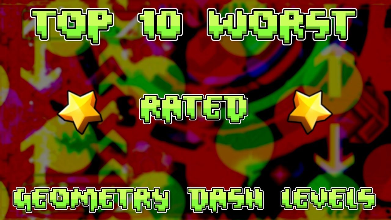 10 худших уровней Geometry Dash