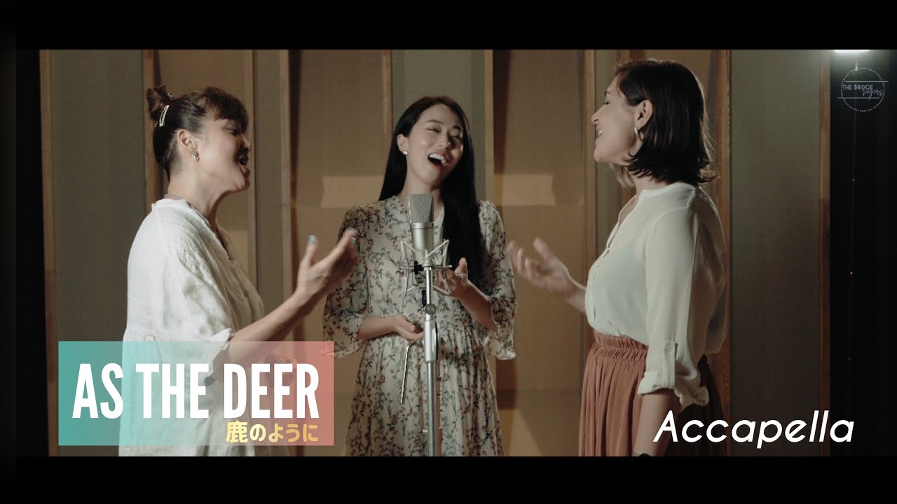 しかのように 『As the Deer』 - THE BRIDGE singers | StudioLIVE