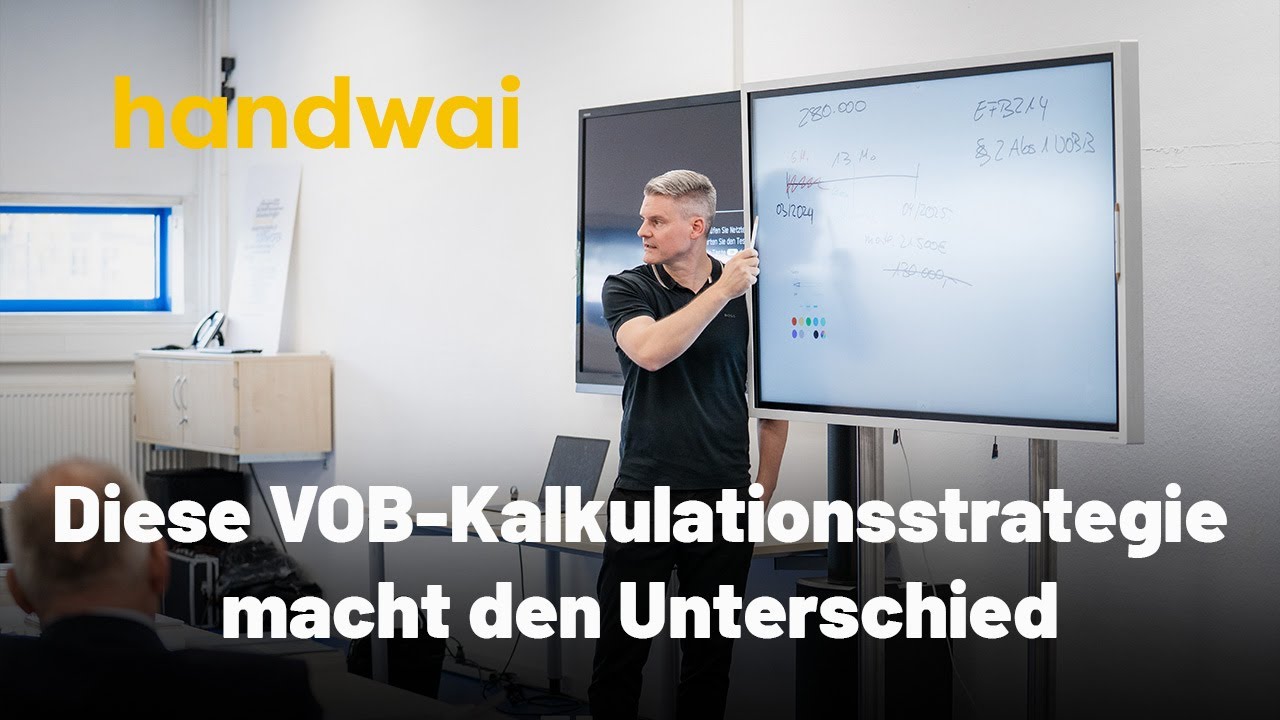 VOB-Kalkulationsstrategie - Unterschied zwischen Gewinn und Verlust KI-gestützte LV-ANALYSE