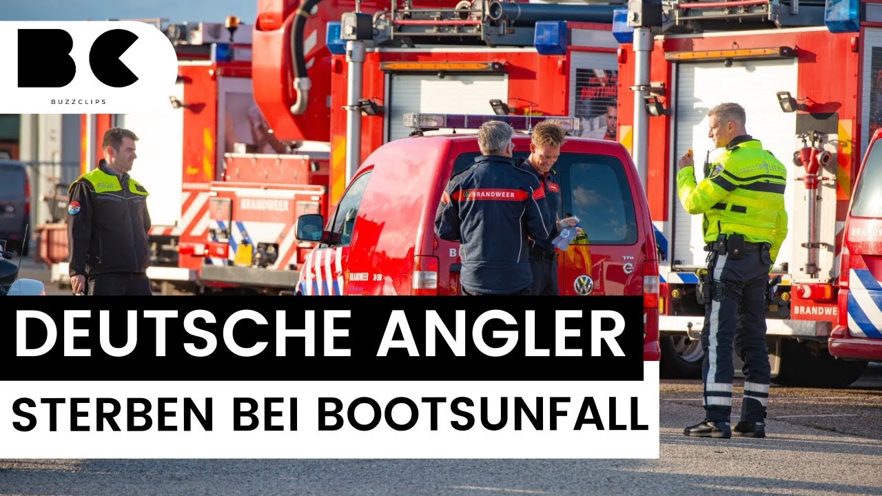 Drei deutsche Angler bei Boots-Unglück gestorben