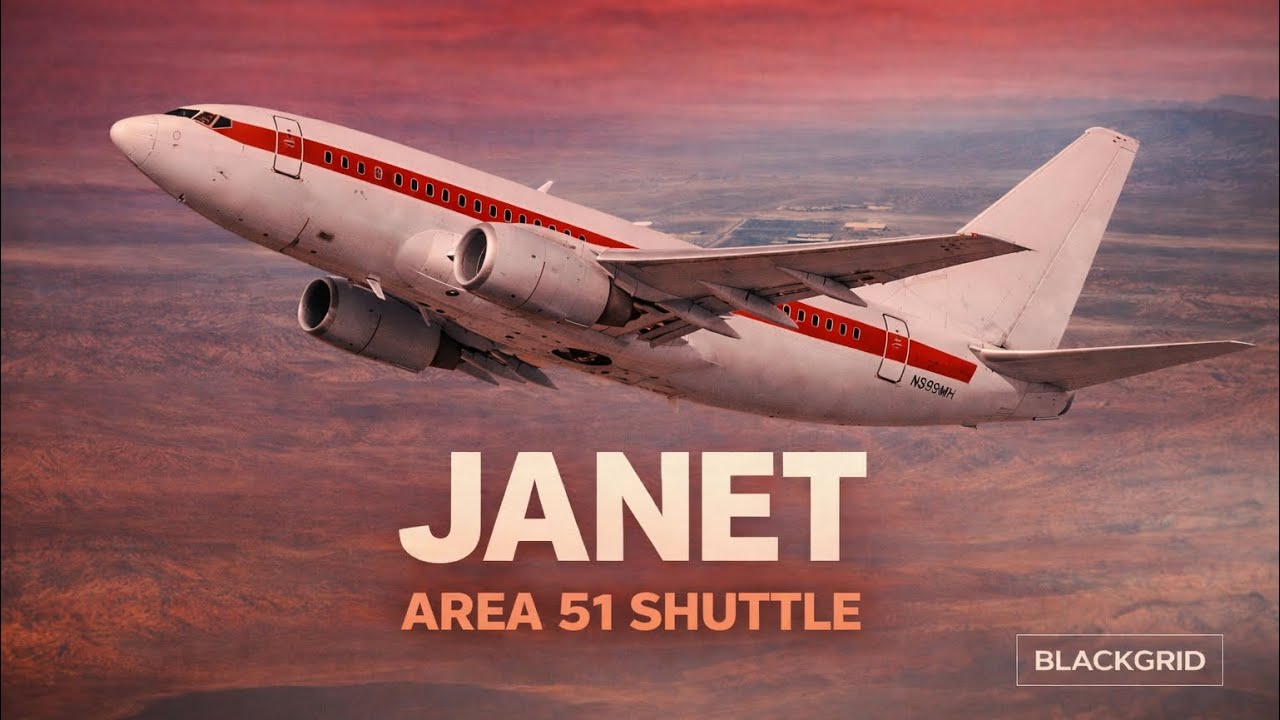 JANET – Die geheime Airline von Area 51 | BlackGrid