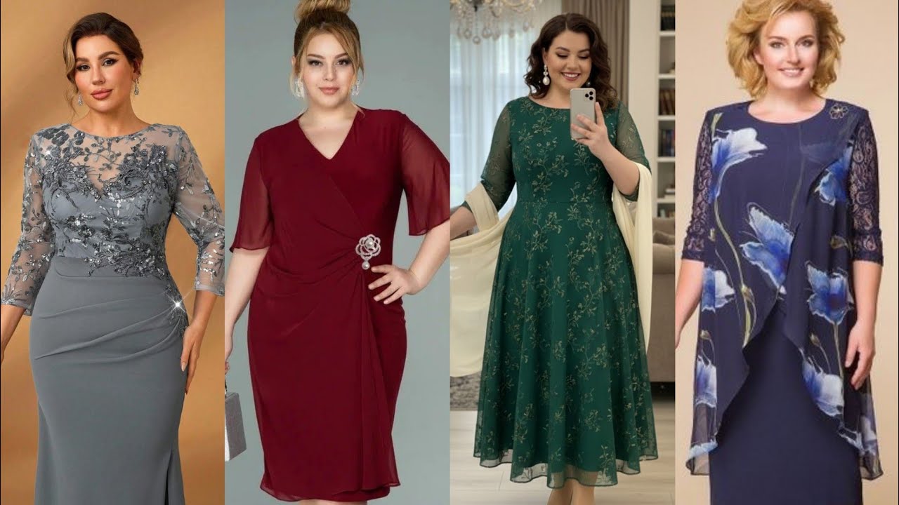 Ideas de Vestidos para Mujeres Plus Size 2026 | Elegantes y Favorecedores