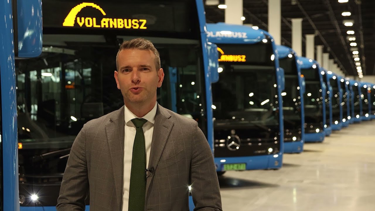 Elektromos buszok &aacute;tad&aacute;sa a Vol&aacute;nbusz r&eacute;sz&eacute;re