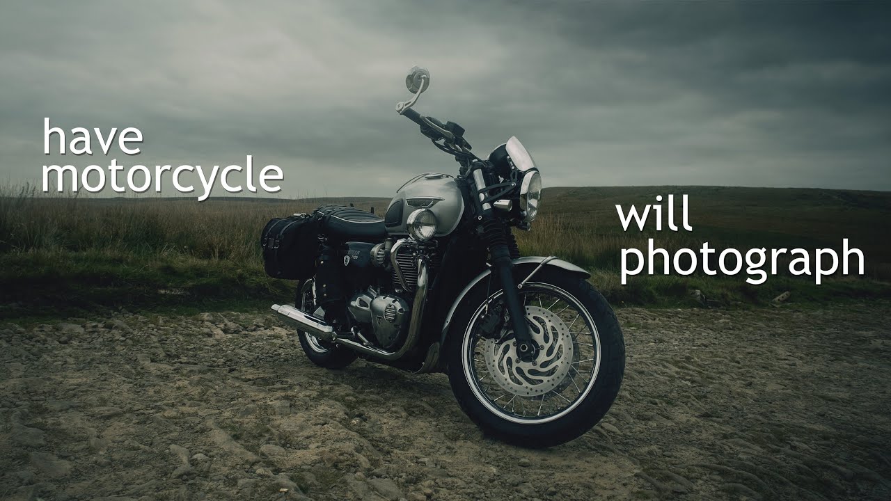 Motorcycle Photography on a Triumph Bonneville T120