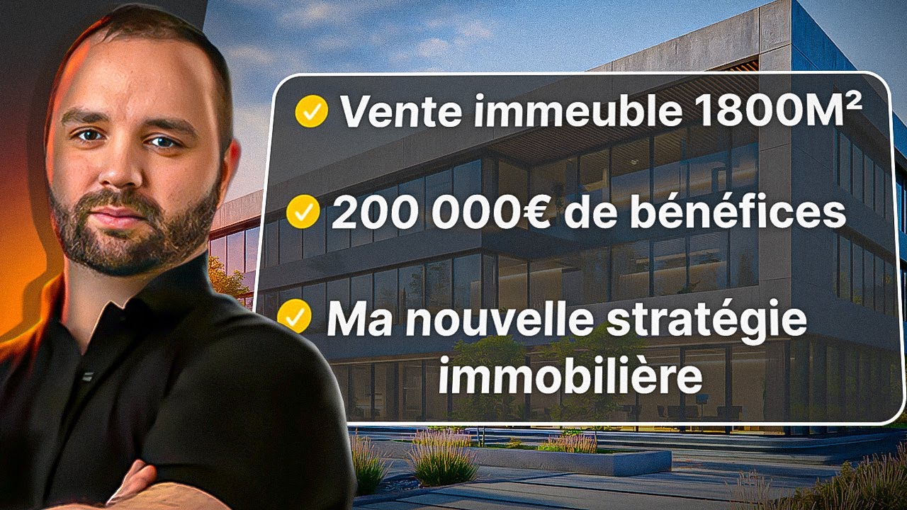 IMMOBILIER -  Vente de mes immeubles de rapport + ma nouvelle strat&eacute;gie en immobilier !