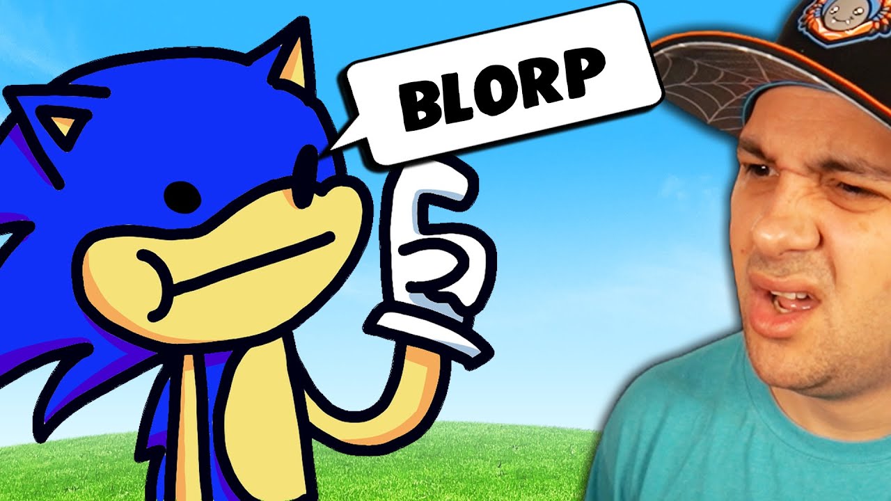 Sonic but He Is Extremely Dumb...