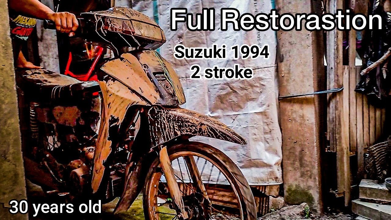 FULL RESTORATION 1994 SUZUKI TORNADO 110CC || TimeLapse