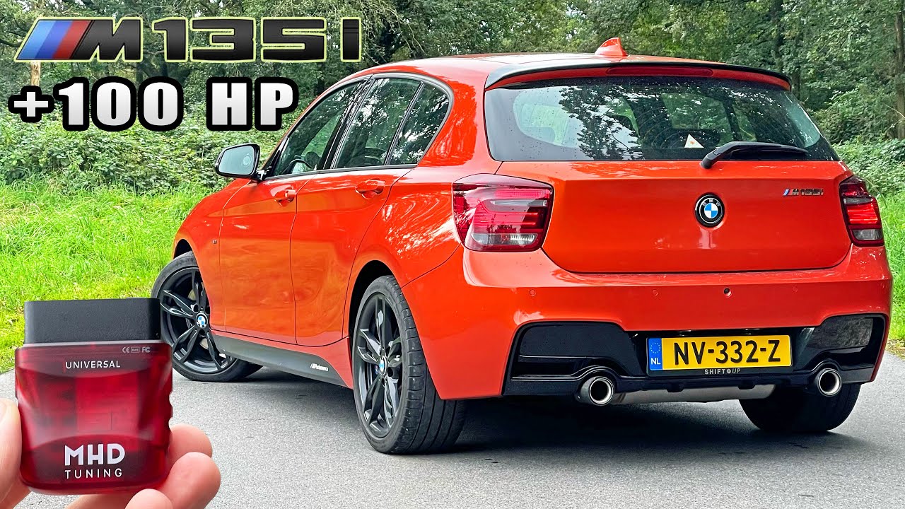 TUNING a MANUAL BMW M135i to STAGE 2 with my iPhone on the AUTOBAHN!