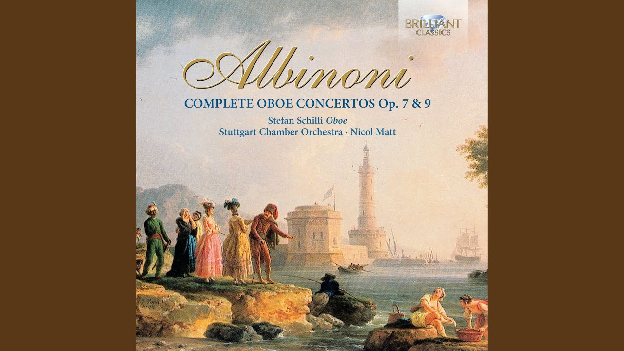 Concerto in D Major for Oboe Solo and Strings, Op. 7 No. 6: I. Allego