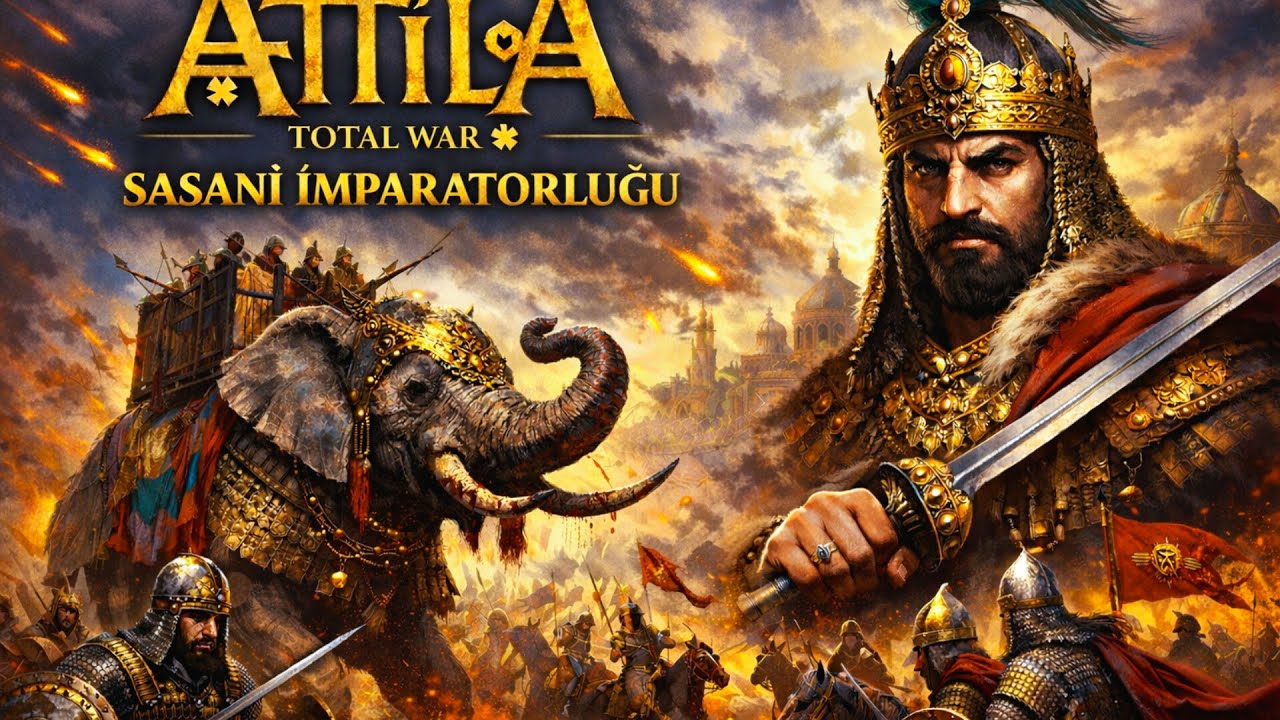 Büyük Sasani İmparatorluğunu Kuruyoruz!! - Attila Total War
