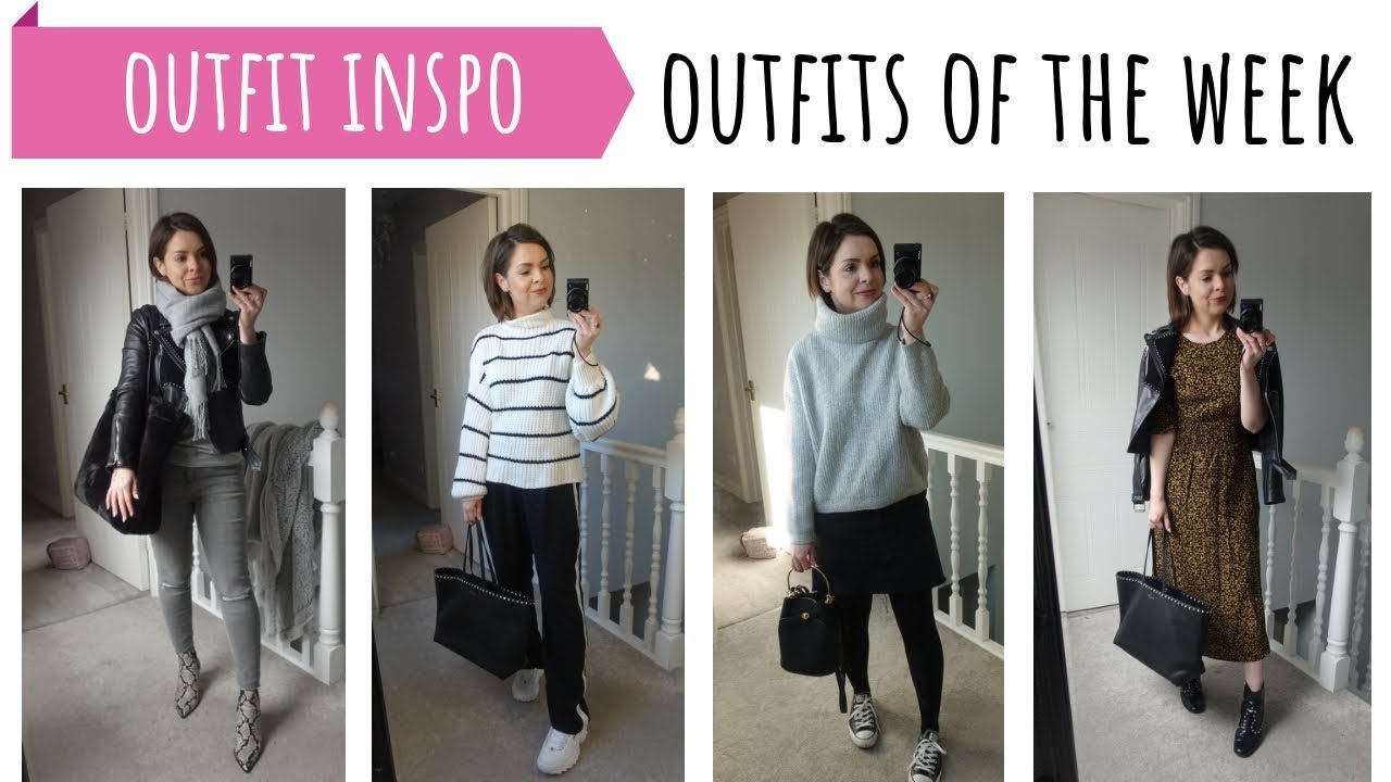 OUTFITS OF THE WEEK // CLOTHES I WORE THIS WEEK // OUTFIT INSPO // SCHOOL RUN MUM