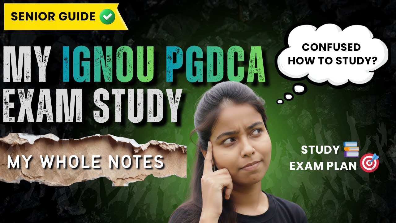 IGNOU Study Guide for Beginners 2026 | How I Prepare Notes + Exam Preparation Tips #ignou #exam #yt