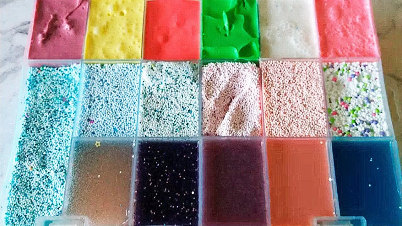 Slime Palette - Satisfying Slime Pallet Compilation