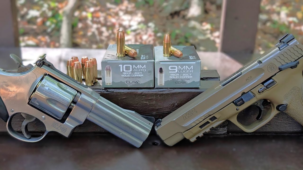 Баллистический тест Fort Scott Claw Defense (опасное животное) — 9 мм против 10 мм. Имеет ли знач...