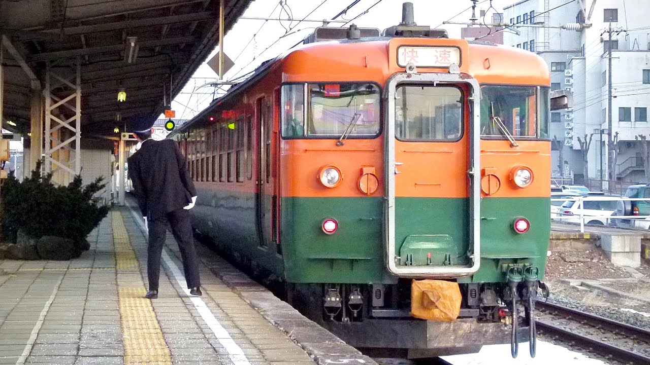 【長野・小諸発車メロディ】しなの鉄道169系6連映像 普通＆快速