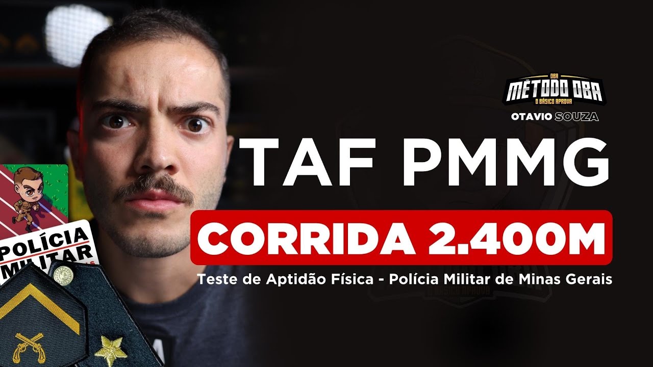 TAF PMMG ➡ CORRIDA DE 2.400M: o que ninguém te conta