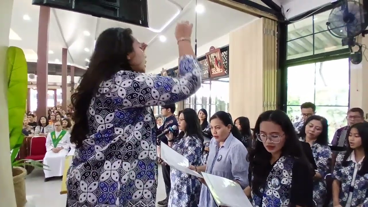 Terimalah di HatiMu koor Vox Dei AMDG 150226 gereja BMR Sukatani