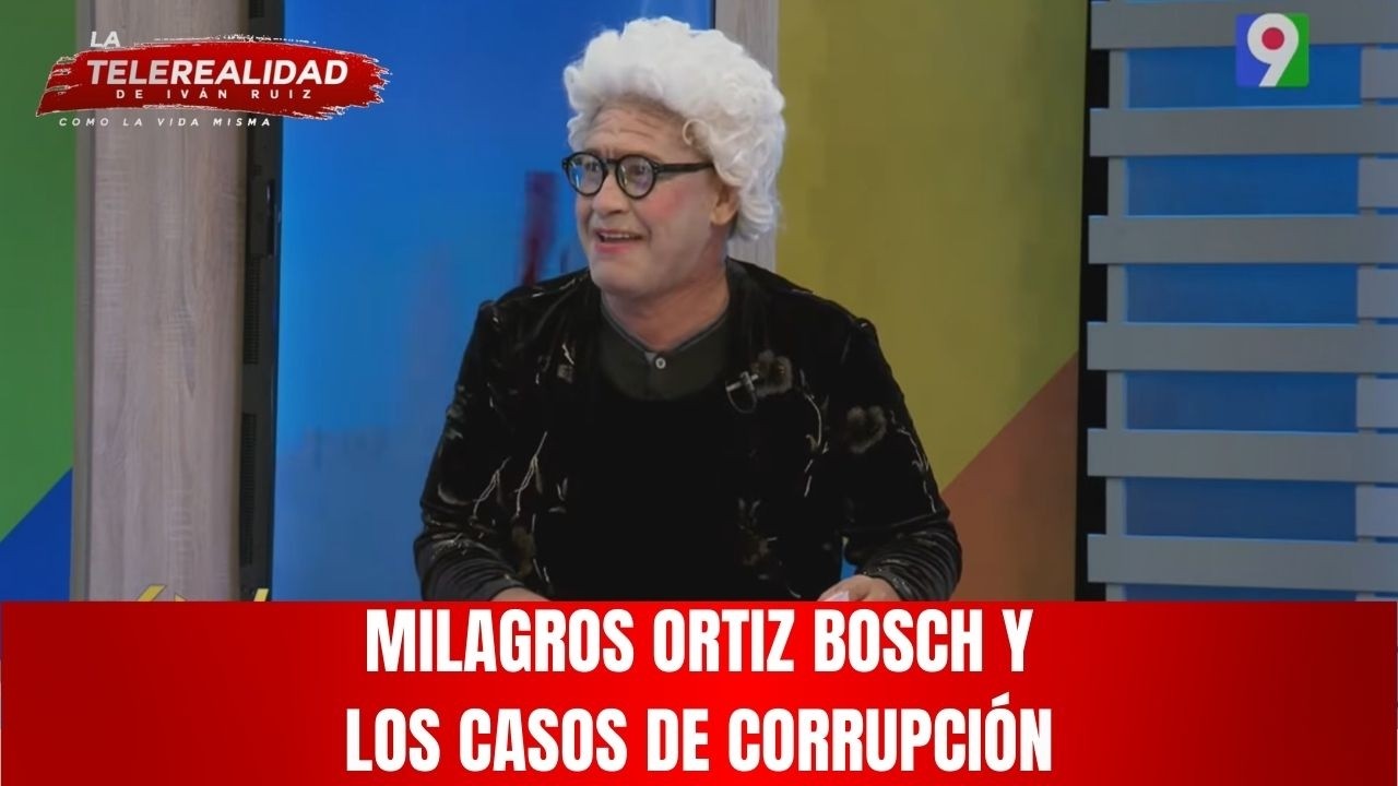 Milagros Ortiz Bosch y los casos de corrupción.