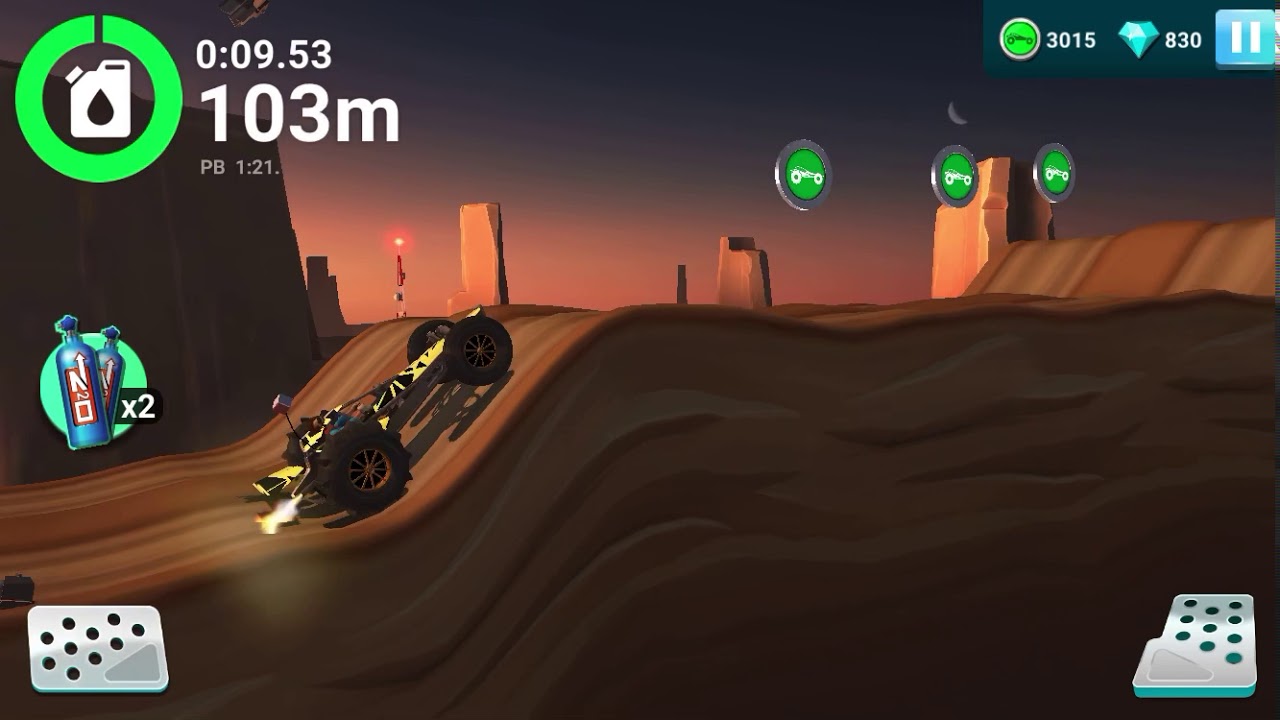I set a new record on level 31 with buggy SX