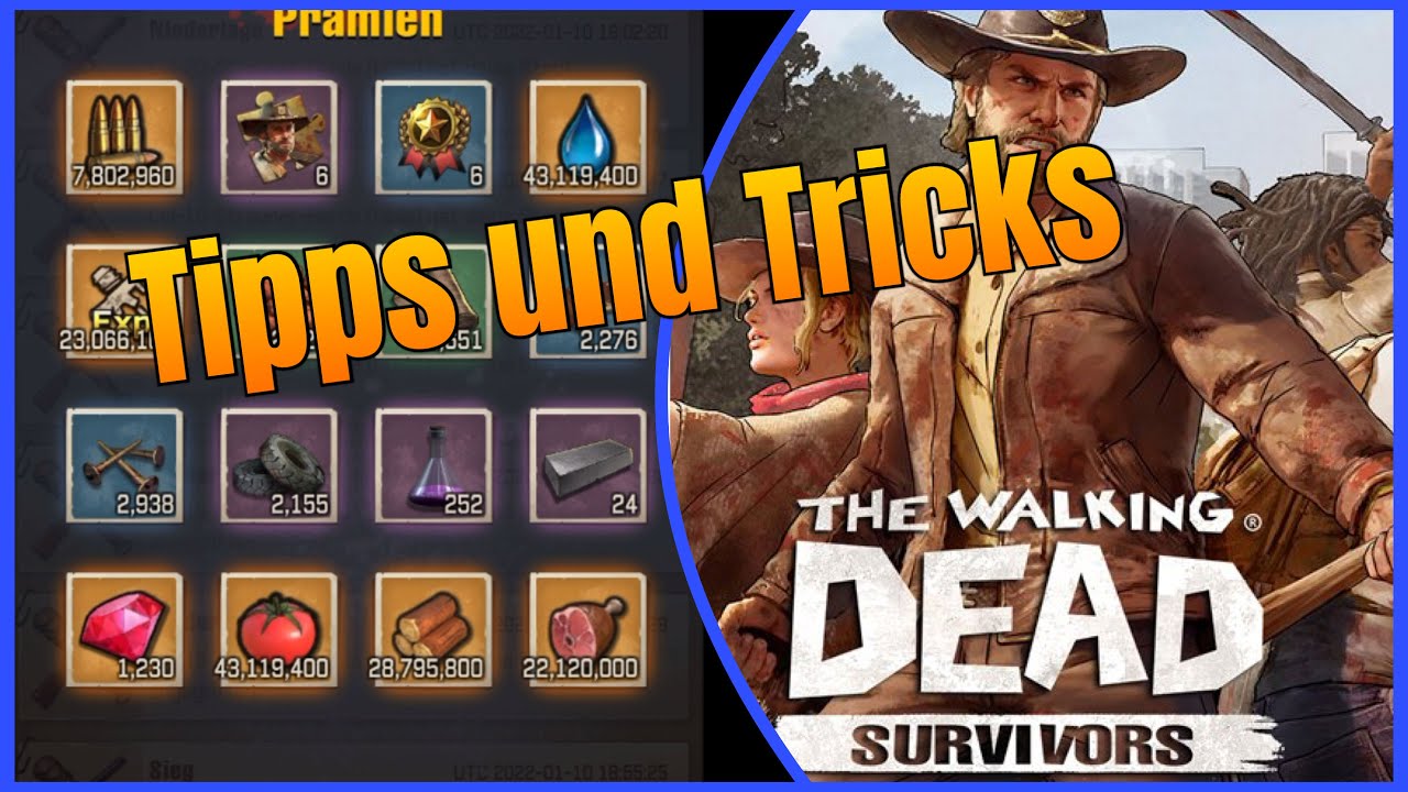 Tipps und Tricks | Horde | Tag des Bauens | Bauarbeiter und mehr | The Walking Dead Survivors