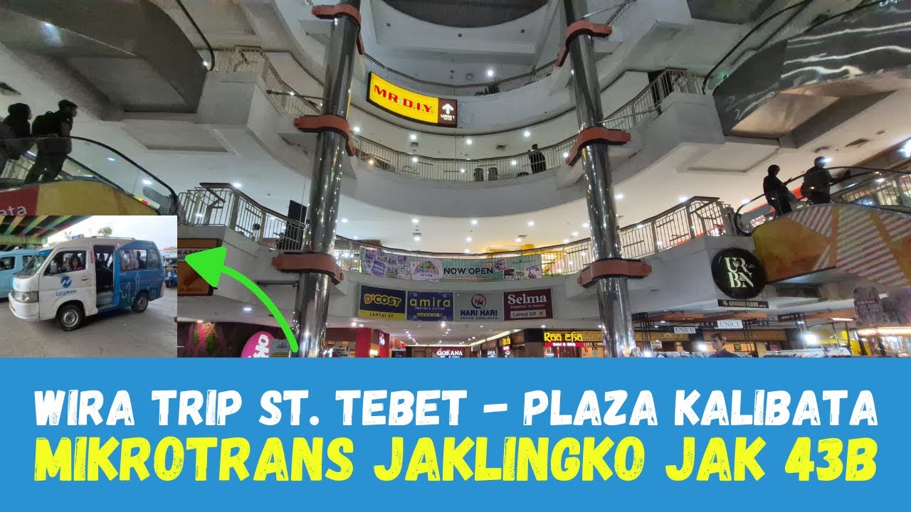 TIPS Cara ke Plaza Kalibata dari Stasiun Tebet GRATIS Hanya 0 Rupiah || Mikrotrans JAK 43B