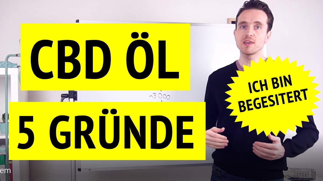 5 Gründe, warum ich CBD-Öl nehme und begeistert bin!