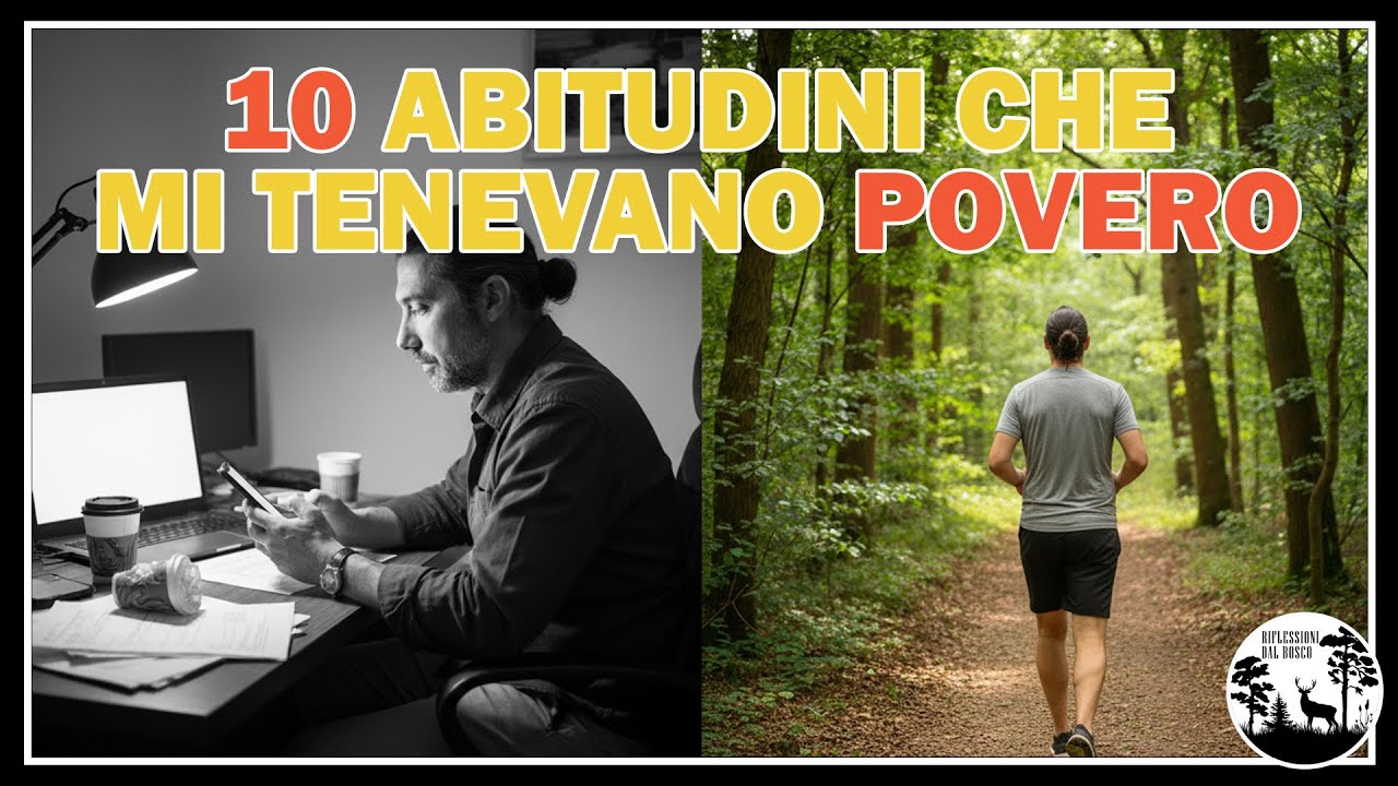 Le 10 abitudini che mi tenevano povero